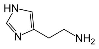 sustancia inflamatoria perteneciente al grupo de las aminas biógenas